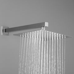 10 Inch Showerhead Bathroom Luxury Rain Shower Hybrid Shower Complete Combination Set Wall Mounted