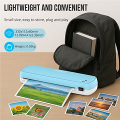 Suntiko Laminator Machine With 10 Sheets,Fast Warm  Up For A4,A5,A6 Documents Photos Office, School, Home Use ,Teacher Supplies  Organization Essentials